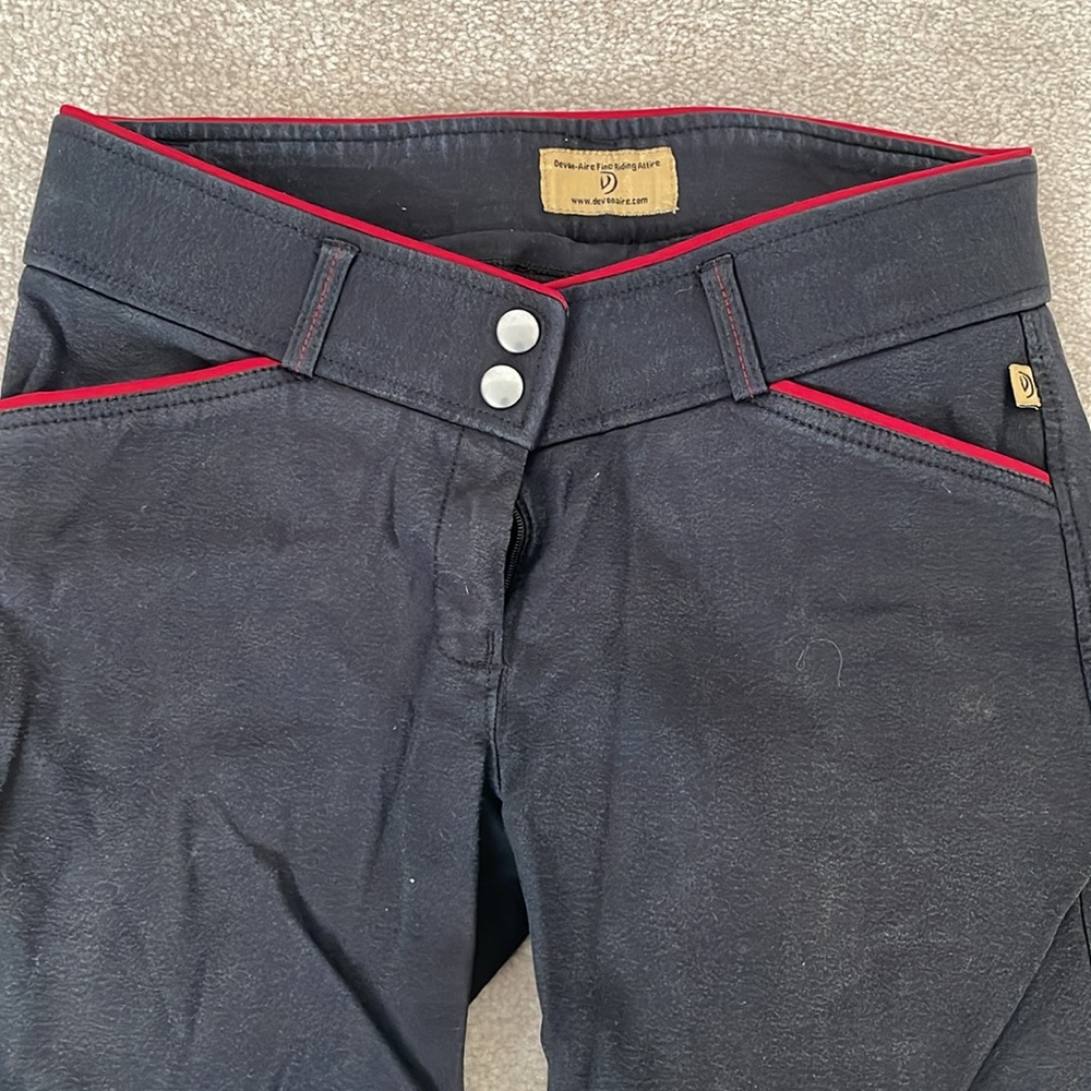Size 26 Devon Aire Knee Patch Breeches - image 2